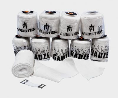 Боксерский Meister марлевый бинт (1шт) (3,80 м) (цвета в ассортименте)(Р¤РѕС‚Рѕ 1)