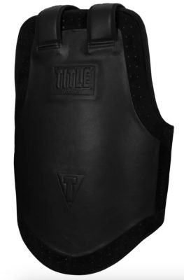 Title Защита корпуса (жилет тренерский) кожа Black Pro Body Protector BKPBP(Р¤РѕС‚Рѕ 1)