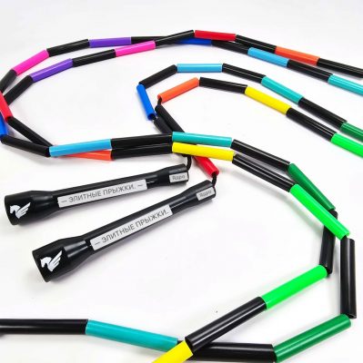 Скакалка из бисера Elite Jumps Rainbow Redux Double Dutch - 426 см(Р¤РѕС‚Рѕ 1)