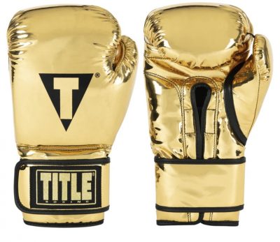 Перчатки боксерские Title Limited Gold Pro Training Boxing Gloves GLDTG(Р¤РѕС‚Рѕ 2)