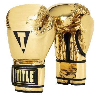 Перчатки боксерские Title Limited Gold Pro Training Boxing Gloves GLDTG(Р¤РѕС‚Рѕ 1)