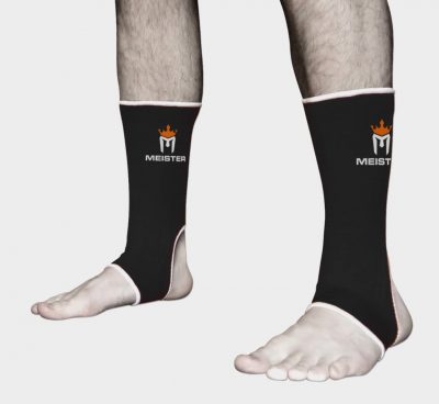 Голеностоп поддержки лодыжки для муай-тай, ММА Meister (пара) 1018BK(Р¤РѕС‚Рѕ 1)