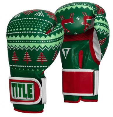 Перчатки снарядные Title Limited Edition Deck The Halls Bag Boxing Gloves XMASBG(Р¤РѕС‚Рѕ 1)
