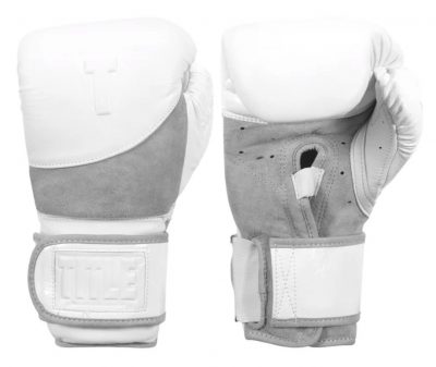 Перчатки боксерские кожа Title White Boxing Pro WHWPBG(Р¤РѕС‚Рѕ 2)
