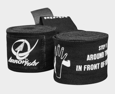 Бинты боксерские Meister ArrowWay Instructional Hand Wraps for Boxing & MMA (цвета в ассортименте)(Р¤РѕС‚Рѕ 3)