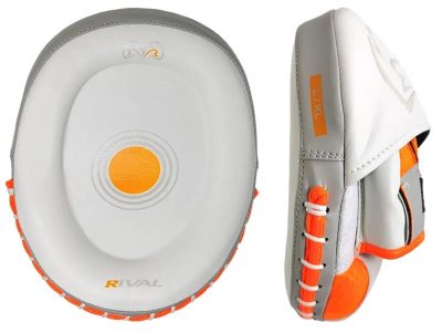 Rival Лапы боксерские Impulse Punch Mitts RPM80 бело оранжевые(Р¤РѕС‚Рѕ 2)