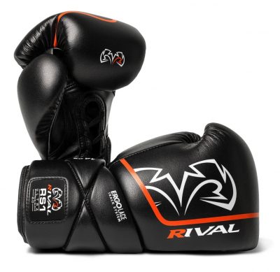 Боксерские перчатки Rival RS1 на шнуровке, кожа.(Р¤РѕС‚Рѕ 1)