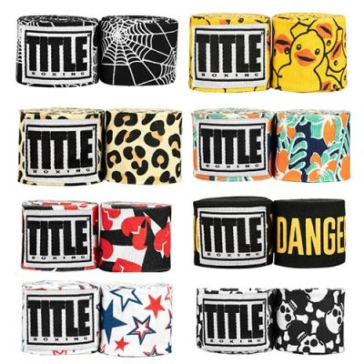 Бинты боксерские Title Boxing Print Hand Mexican PSMHW 4,57м(Р¤РѕС‚Рѕ 1)