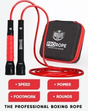 Замовити Скакалка регулируемая Boxelite club FighterGrip ProRope
