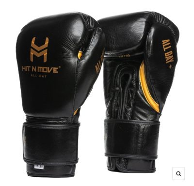 Боксерские перчатки Hit n move Элит 1.5 lbs (24 Oz) Conditioning Gloves Hook and Loop ( 0.750кг)(Р¤РѕС‚Рѕ 1)