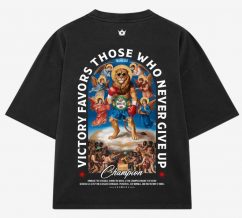 Замовити Футболка Boxelite club Divine Champion Lion Black APP-DCLB