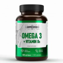 Замовити Витамины Adrenaline Omega-3+VIT.D3 (120 капсул) 6221