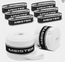 Замовити Накладки Meister WrapKeepers для бинта c петлей набор из 8 лент 1198WKBKB
