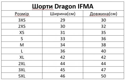Шорты для соревнований по Тайскому боксу с печатью федерации Украины Dragon DRG-2024(Р¤РѕС‚Рѕ 3)