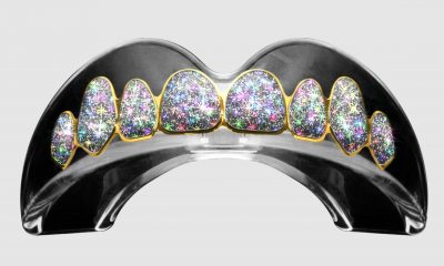 Капа боксерская взрослая Mighty Mouthguards Gold Diamonds № 931(Р¤РѕС‚Рѕ 1)