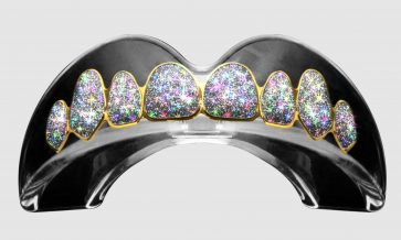 Замовити Капа боксерская взрослая Mighty Mouthguards Gold Diamonds № 931