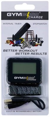 Интервальный таймер и секундомер GYM BOSS Blackbu 6028(Р¤РѕС‚Рѕ 2)