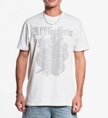 Футболка Affliction Grease Mob Tee A29617(Р¤РѕС‚Рѕ 1)