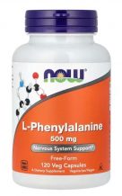Замовити Аминокислота Now L-Phenylalanine L-фенилаланин 500mg (120 капсул) 1320