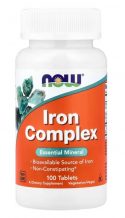 Замовити Комплекс железа Now Iron Complex (100 капсул) 4412