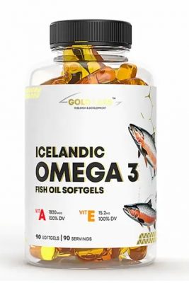 Gold Labs Омега 3 Icelandic Omega 3 + Vit A and E 90 капсул 9731(Р¤РѕС‚Рѕ 1)