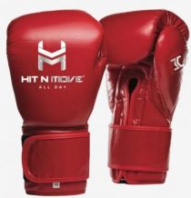 Замовити Боксерские перчатки Hit n move ALL DAY Pro Balance B (красные)