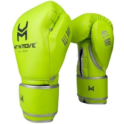 Боксерские перчатки Hit n move ALL DAY Pro Balance B (салатовые)(Р¤РѕС‚Рѕ 1)