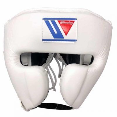 Боксерский шлем Winning FG-2900 Artificial Leather (Белый)(Р¤РѕС‚Рѕ 1)