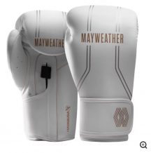 Замовити Перчатки боксерские Hayabusa Mayweather Contender Boxing Gloves MWCTDBG (бело-золотой)