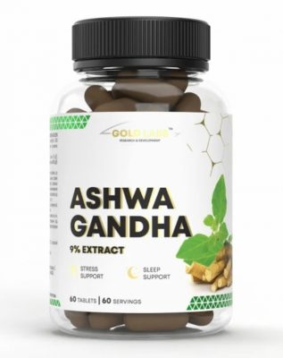 Gold Labs Ashwagandha 9% Extract (60 таблеток) 7068(Р¤РѕС‚Рѕ 1)