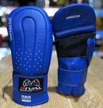 Снарядные перчатки Rival RB5 (кожа) синие(Р¤РѕС‚Рѕ 3)