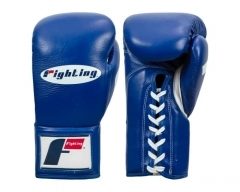 Замовити Перчатки боксерские Fighting Fearless Certified Pro Fight Gloves II синие