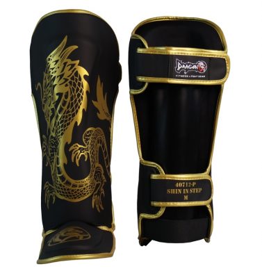Защита для голени и стопы Муай Тай Dragon Gold Fury 40712-P(Р¤РѕС‚Рѕ 2)