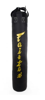 Мешок Fairtex HB6 (синтетическая кожа, набивка - Тайланд) Черно-золотой(Р¤РѕС‚Рѕ 1)