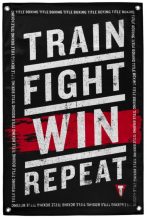 Замовити Банер Title Boxing Train Fight Win Repeat (60см*91см) GB8