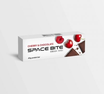 Протеиновый Батончик SPACE BITE 25% 45 гр Вишня (тем.шок.) 0999(Р¤РѕС‚Рѕ 1)