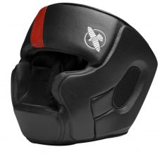 Замовити Шлем закрытый боксерский тренировочный Hayabusa MMA T3 HG (черно-красный)