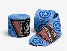 Замовити Бинты боксерские Hayabusa Marvel Hero Elite Hand Wraps (4,57 м.) Captain America SR