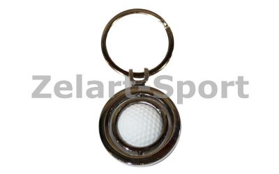 Брелок Мяч для гольфа (металл хром., цена за 1шт) (FB-3340 )(Р¤РѕС‚Рѕ 1)