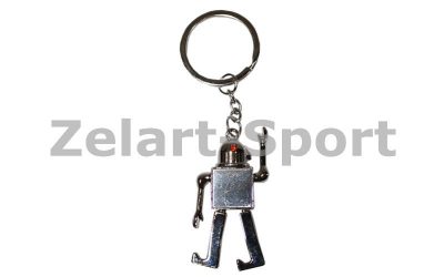 Брелок Робот (металл хром., цена за 1шт) (FB-3315)(Р¤РѕС‚Рѕ 1)