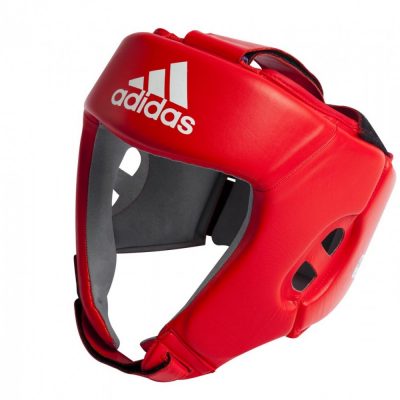 Шлем боксерский Adidas с лицензией Aiba Красный(Р¤РѕС‚Рѕ 1)