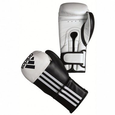 Боксерские перчатки ADISTAR черно-белые(Р¤РѕС‚Рѕ 1)