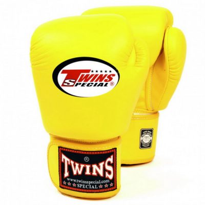 Боксерские перчатки Twins BGVL-3-YE Желтый(Р¤РѕС‚Рѕ 1)