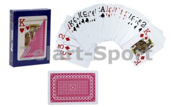 Замовити Карты игральные пластиковые 1 колода IG-4565 TEXAS POKER (54 листа, толщ.-0,28мм)
