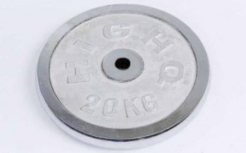Замовити Блины (диски) хром. 52мм 15кг ТА-1457 (отв. d-52мм, металл хромированный)