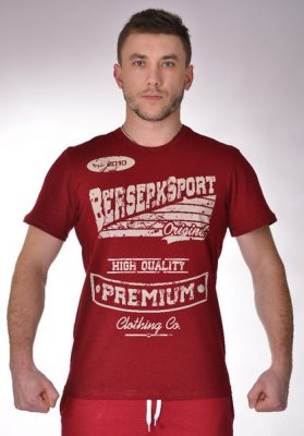 Футболка PREMIUM bordo (TS5566B)(Р¤РѕС‚Рѕ 1)