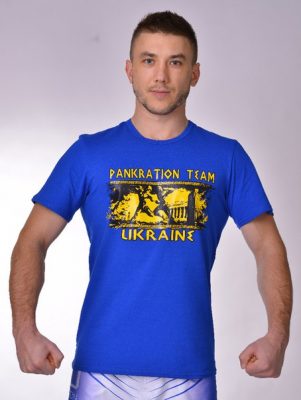 Футболка PANKRATION TEAM blue (TS6128B)(Р¤РѕС‚Рѕ 1)