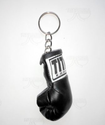 Боксерская перчатка брелок TITLE маленький черный  (TBCBGKR)(Р¤РѕС‚Рѕ 1)