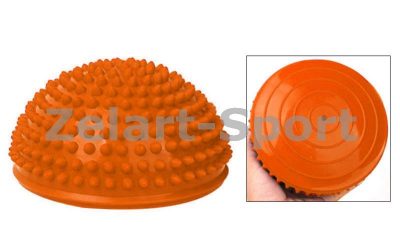 Полусфера массажная балансировочная Balance Kit FI-4939-2 (резина, d-15см, h-7,5см, 280g, оранжевый)(Р¤РѕС‚Рѕ 1)