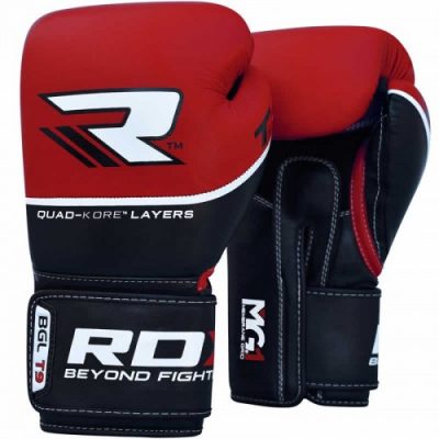 Боксерские перчатки RDX QUAD KORE RED (10123)(Р¤РѕС‚Рѕ 1)